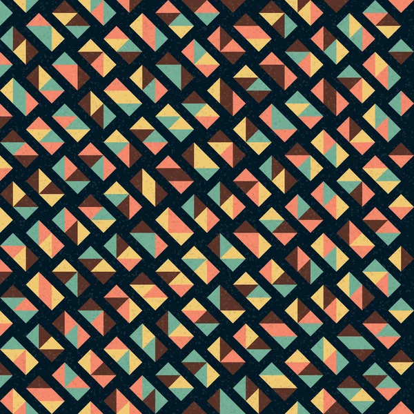 Abstraktes Geometrisches Muster Generative Computational Art Vektor Illustration — Stockvektor