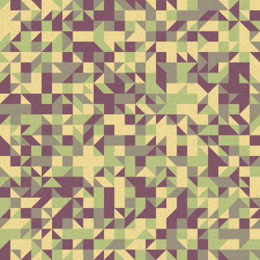 Soyut geometrik desen. vektör illüstrasyonu     