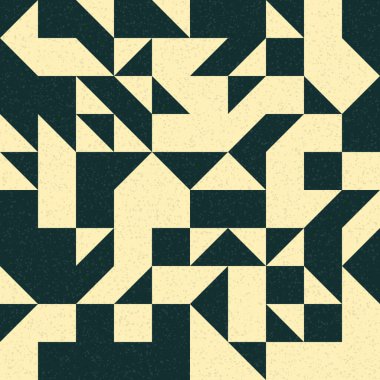 Soyut Geometrik Desen, üretken hesaplama sanatı çizimi