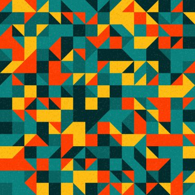 Soyut geometrik desen. vektör illüstrasyonu     