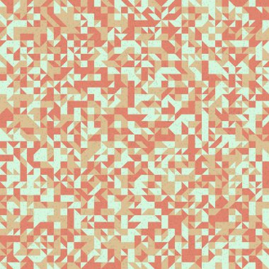 Soyut Geometrik Desen, üretken hesaplama sanatı çizimi