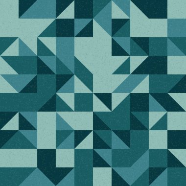 Soyut Geometrik Desen, üretken hesaplama sanatı çizimi