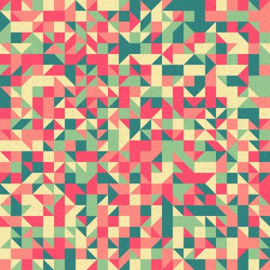 Soyut geometrik desen. vektör illüstrasyonu     