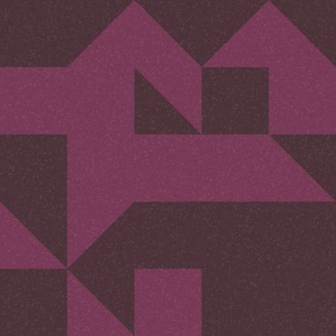 Soyut Geometrik Desen, üretken hesaplama sanatı çizimi