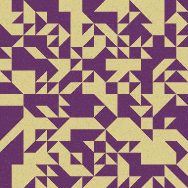 Soyut Geometrik Desen, üretken hesaplama sanatı çizimi