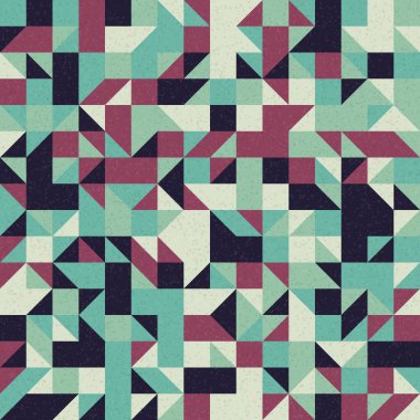 Soyut geometrik desen. vektör illüstrasyonu     