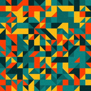 Soyut geometrik desen. vektör illüstrasyonu     