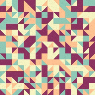 Soyut geometrik desen. vektör illüstrasyonu     