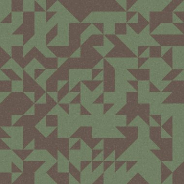 Soyut Geometrik Desen, üretken hesaplama sanatı çizimi