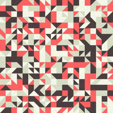 Soyut geometrik desen. vektör illüstrasyonu     