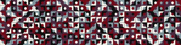 Soyut Geometrik Desen üretken hesaplayıcı sanat vektörü çizimi