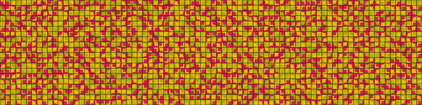 Абстрактная геометрическая иллюстрация генеративного вычислительного искусства