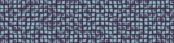 Abstract Geometric Pattern Generative Computational Art Vector Illustration — Vetor de Stock
