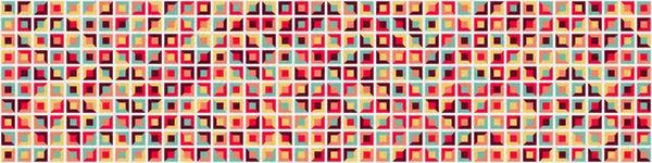 Abstract Geometrische Patroon Generatieve Computationele Kunst Vector Illustratie — Stockvector