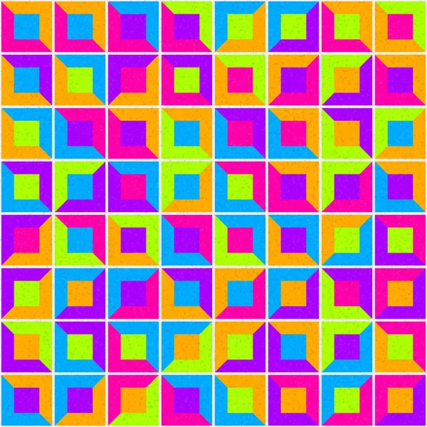 Abstrakte Geometrische Muster Generative Computergestützte Kunstillustration — Stockvektor