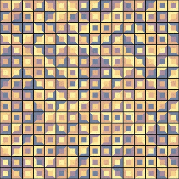 Abstrakte Geometrische Muster Generative Computergestützte Kunstillustration — Stockvektor