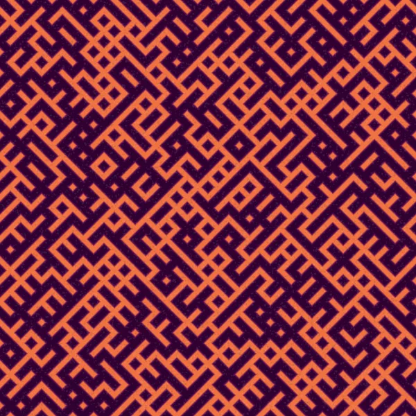 Abstrakte Geometrische Muster Generative Computergestützte Kunstillustration — Stockvektor