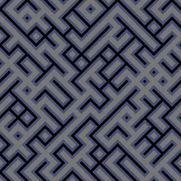 Résumé Schéma Géométrique Illustration Art Numérique Génératif Imitation Labyrinthe — Image vectorielle
