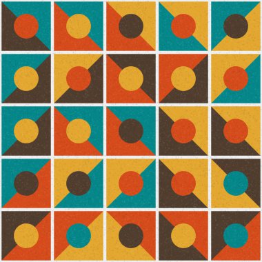 soyut geometrik model vektör çizimi