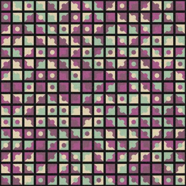 soyut geometrik model vektör çizimi