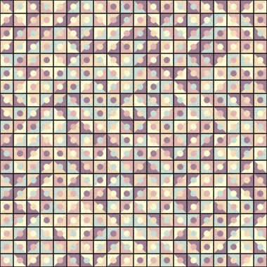 soyut geometrik model vektör çizimi