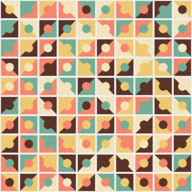 soyut geometrik model vektör çizimi