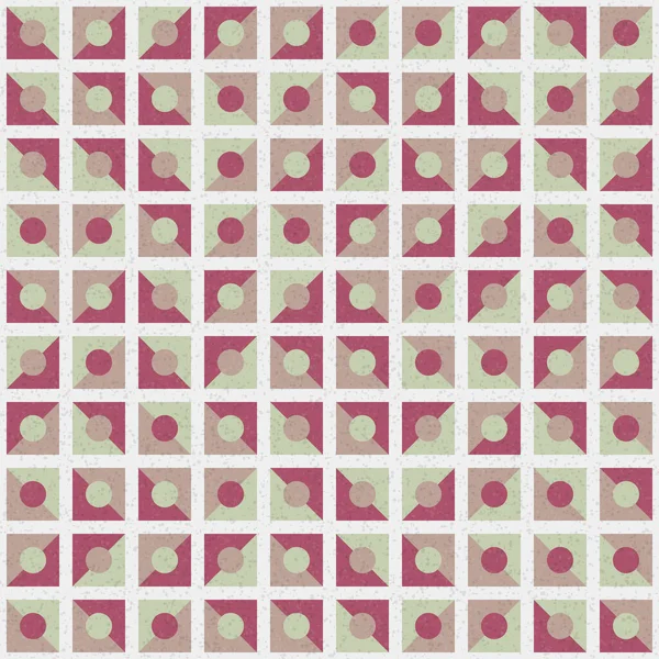 Abstrakt Geometriskt Mönster Generativ Beräkningskonst Illustration — Stock vektor
