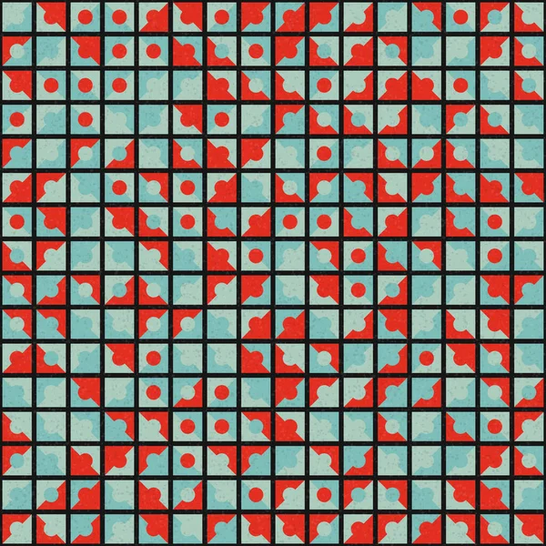Abstraktní Geometrický Vzor Generativní Výpočetní Umění Ilustrace — Stockový vektor
