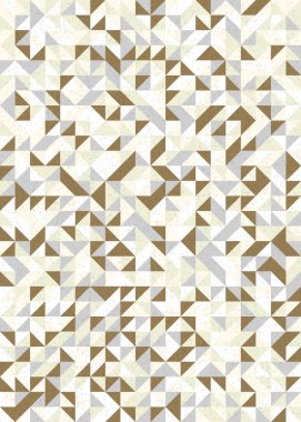 Soyut Geometrik Desen, üretken hesaplama sanatı çizimi