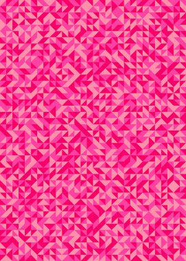 Soyut Geometrik Desen, üretken hesaplama sanatı çizimi