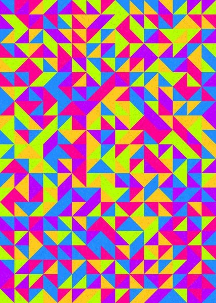 Abstraktes Geometrisches Muster Generative Computergestützte Illustration — Stockvektor