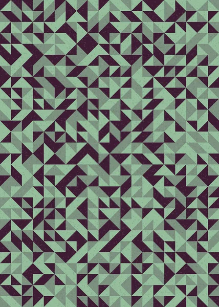 Abstraktes Geometrisches Muster Generative Computergestützte Illustration — Stockvektor