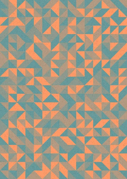 Abstrakte Geometrische Muster Generative Computergestützte Kunstillustration — Stockvektor