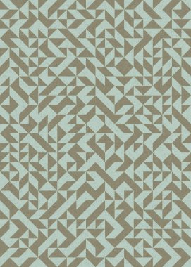 Soyut Geometrik Desen, üretken hesaplama sanatı çizimi