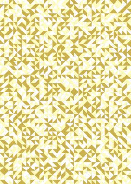 Soyut Geometrik Desen, üretken hesaplama sanatı çizimi