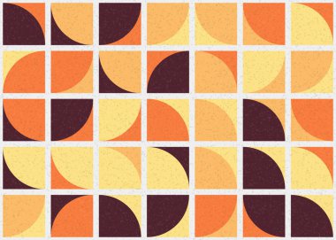 Soyut Geometrik Desen, üretken hesaplama sanatı çizimi