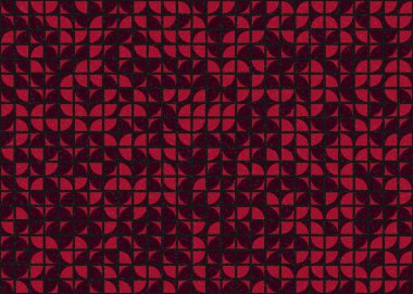 soyut geometrik model vektör çizimi