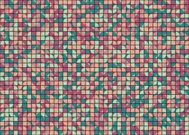 soyut geometrik model vektör çizimi