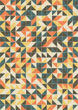 soyut geometrik model vektör çizimi