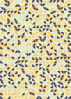 soyut geometrik model vektör çizimi