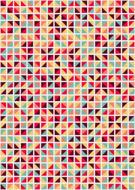 soyut geometrik model vektör çizimi