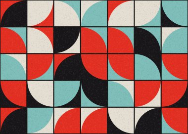 Soyut Geometrik Desen, üretken hesaplama sanatı çizimi