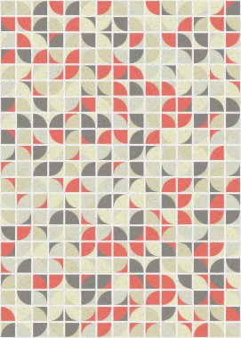 soyut geometrik model vektör çizimi