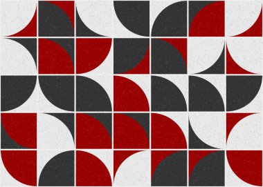 Soyut Geometrik Desen, üretken hesaplama sanatı çizimi