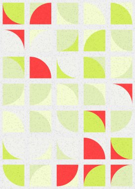 soyut geometrik model vektör çizimi