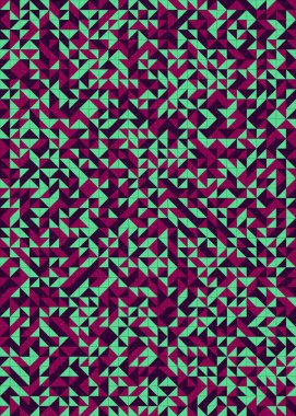 soyut geometrik model vektör çizimi