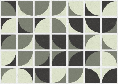 soyut geometrik model vektör çizimi