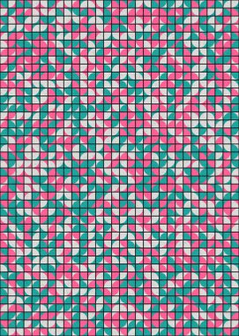 soyut geometrik model vektör çizimi