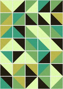 soyut geometrik model vektör çizimi