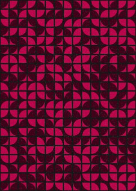 soyut geometrik model vektör çizimi